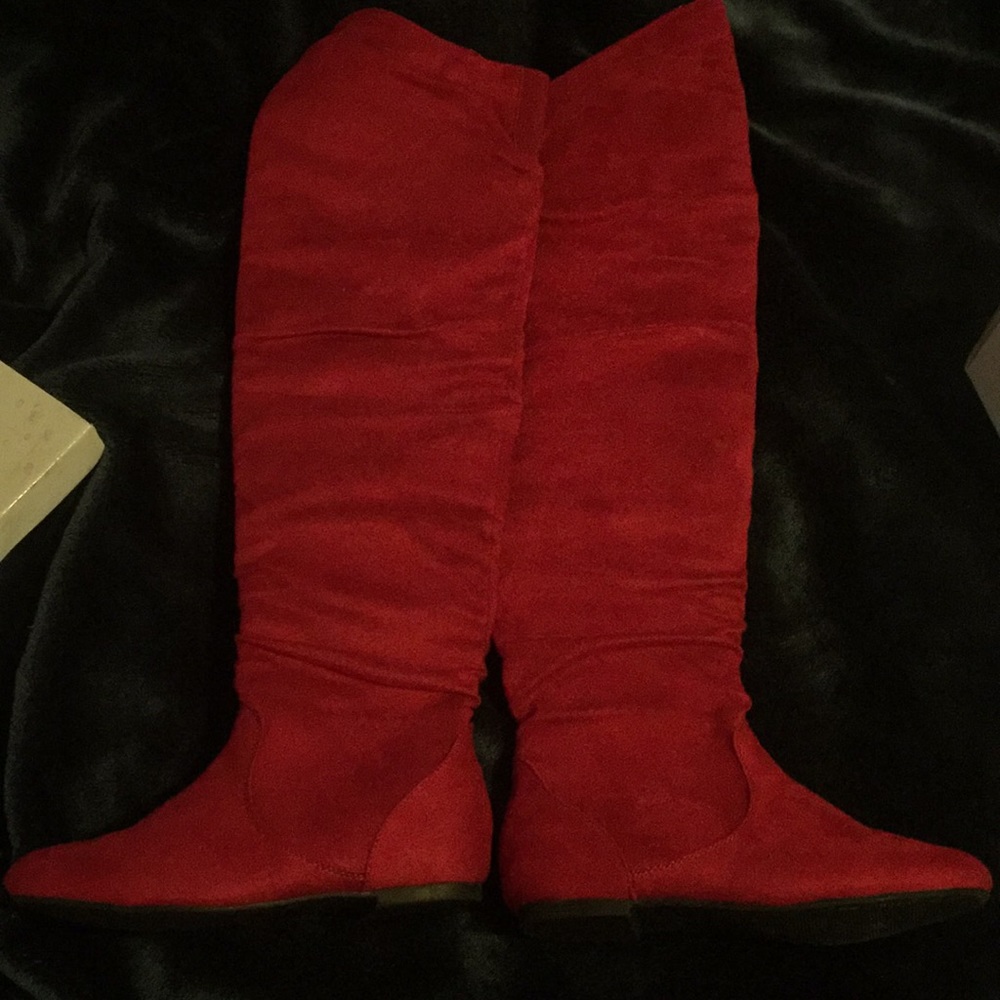 West BLVD thigh high boots
